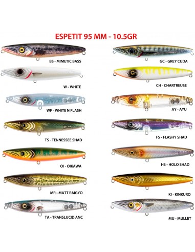 FISHUS ESPETIF 14CM 32GR COL. GC .